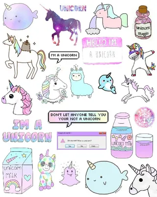 Классные картинки | Wallpaper iphone cute, Iphone wallpaper unicorn, Cute  drawings