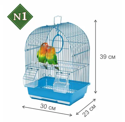 Необходимая комплектация клеток для разных видов птиц | Статьи интернет  магазина Вип Питомца