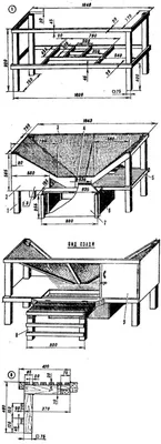 Клетки для кроликов чертежи с размерами