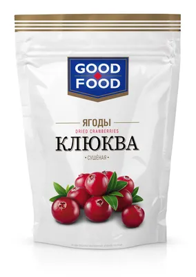 GOOD FOOD Клюква сушеная 130г - купить в интернет-магазине shopgf.ru