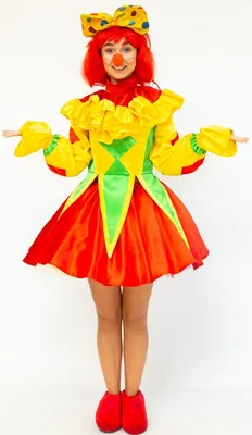 Клоун 5006 к-20 карнавальный костюм для взрослого купить в интернет магазине