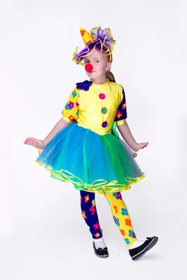 Детский карнавальный костюм клоуна купить