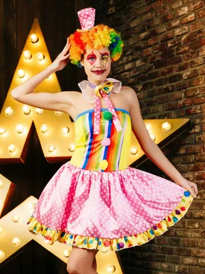 Карнавальный костюм для взрослых Клоун Пуговка 5006 к-20 купить в Минске