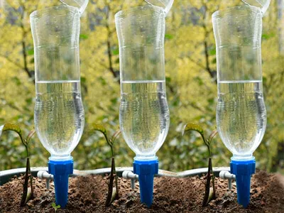 Что можно сделать из пластиковых бутылок для дачи и сада