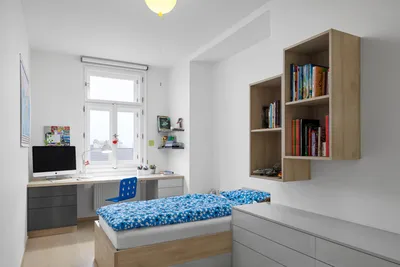 Детская комната в полном индивидуальном интерьере — HANÁK Nábytek