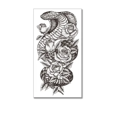 cobra tattoo old school 6095232 Vector Art at Vecteezy