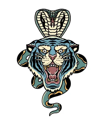 Cobra Temporary Neck Tattoo | Halloween Express