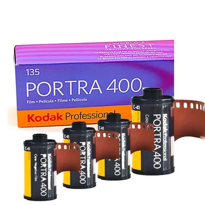 Фотопленка Kodak Portra 400 (36 кадров, 1 шт в пластиковой коробочке) -  купить с доставкой по выгодным ценам в интернет-магазине OZON (1077610898)