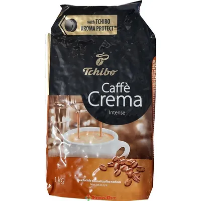 Кофе в Зернах Tchibo Caffe Crema Intense 1kg - Euro-Opt