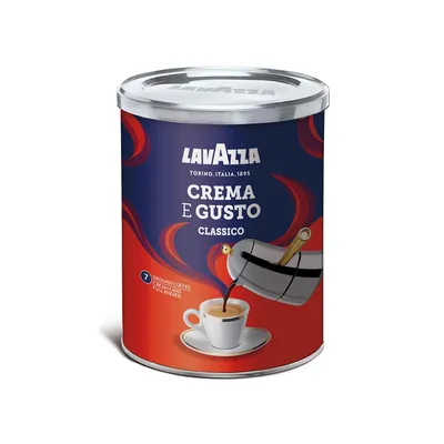 Lavazza Crema e Gusto Ground Coffee in Tin 250g Gan Teck Kar Investments  Pte Ltd