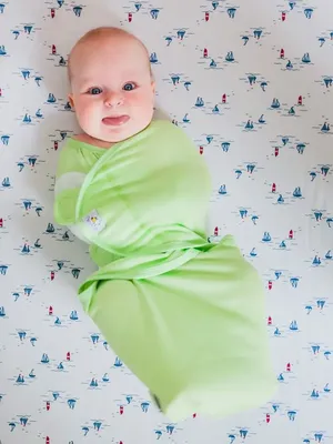 Пеленка-кокон хлопковая на липучке для новорожденных Pecorella 74533574  купить за 677 ₽ в интернет-магазине Wildberries