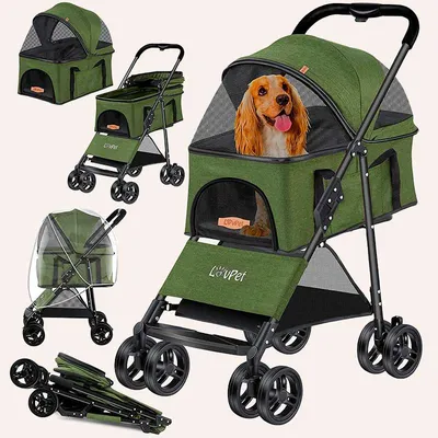 Trixie Buggy Коляска для собак и кошек до 11 кг (28958)