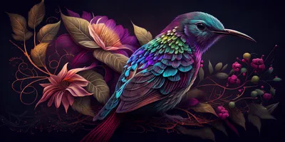Виниловые фотообои Art Murals, 151x98,4 дюйма (384x250 см), красочные колибри, обои для спальни, обои для кухни, обои для детской комнаты — Amazon.com