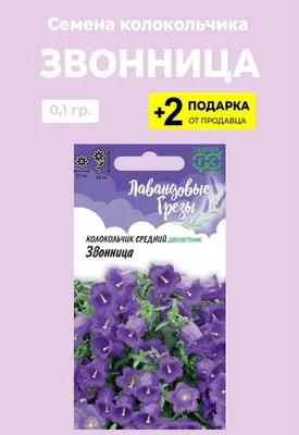 Купить семена Колокольчика Лайт Блу в нашем магазине по Привлекательной цене