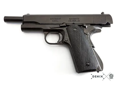 Автоматический пистолет «Кольт-45» (Colt M1911A1) (макет, ММГ) купить по  цене 10 200 р., артикул: DE-1312 в интернет-магазине Kitana