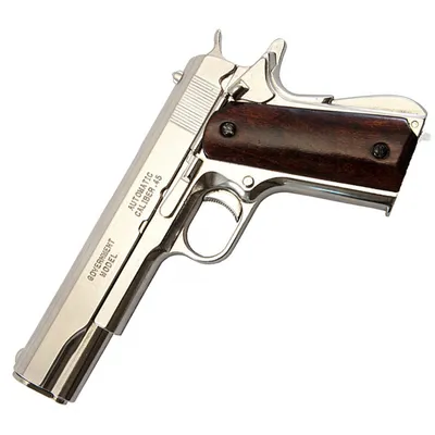 Купить пневматический пистолет Umarex Colt SAA .45-5,5 nickel finish  пулевой 4,5 мм