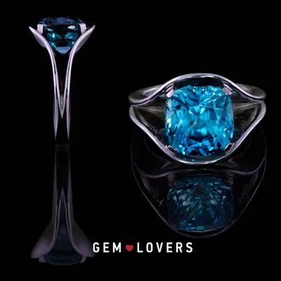 Кольца :: Кольца из серебра :: Восхитительное объемное кольцо с разноцветными  камнями Bella Terra