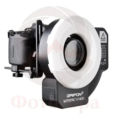 Godox MF-R76 кольцевая вспышка для макросъемки для Canon, Nikon, Sony