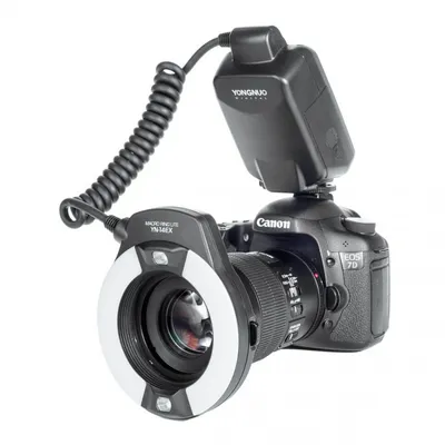 〶 Кольцевая макро вспышка TTL Meike MK-14EXT Nikon купить в Киеве. Вспышки  TTL Meike. Цена 5760 грн. В магазине Фотакс