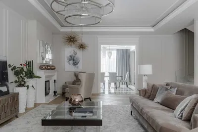 25 композиций белой мебели для гостиной « Идеи для дома