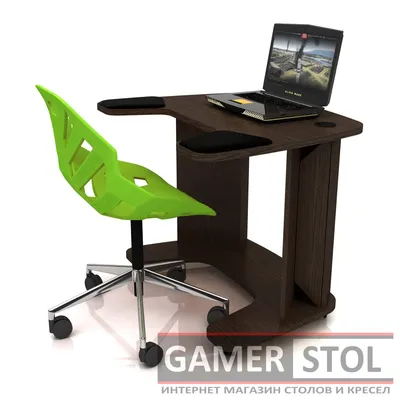 Игровой стол для компьютера MaDXRacer KING GTS15/WB