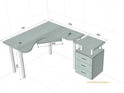 Компьютерный стол фото чертеж фотографии