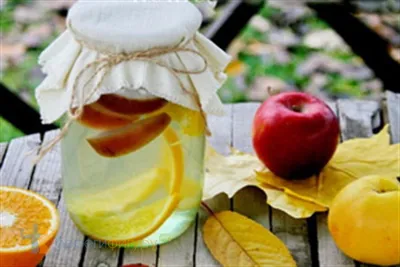 Компот из яблок на зиму без стерилизации - пошаговый рецепт с фото на  Повар.ру