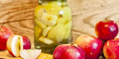 Компот из яблок и винограда на зиму - рецепт автора Анастасия