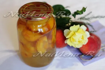 Компот из персиков без заморочек на зиму - рецепт автора Natalia Coretski