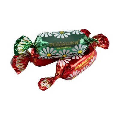 Конфеты помадные - Ромашки, с ароматом рома, 250 г | Posylka.de