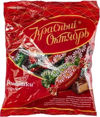 Конфеты Ромашки 1 кг Красный Октябрь - купить с доставкой по выгодным ценам  в интернет-магазине OZON (787174348)
