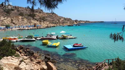 Пляж Konnos Bay ⋆ KiprGuru