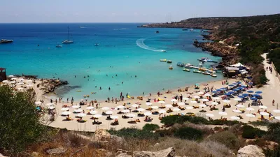 Пляж Konnos Bay ⋆ KiprGuru