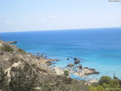 Пляж Коннос Бэй (Konnos Bay Beach) Кипр, Протарас - «Пляж Konnos Bay-как  посмотреть всё и сразу, да ещё и бесплатно.» | отзывы