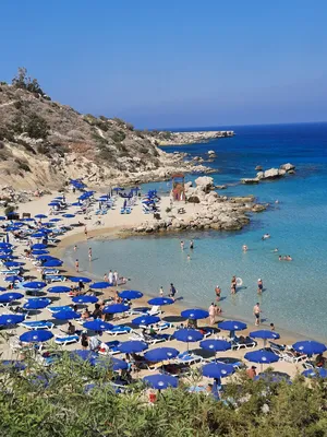 Konnos Beach, Cyprus in September • Пляж Коннос, Кипр в сентябре - YouTube