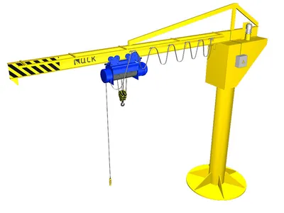 Краны консольные электрические стационарные по выгодной цене с гарантией до  5 лет!