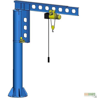 кран консольный грузоподъемность 1 тонна Б/У - Биржа оборудования ProСтанки