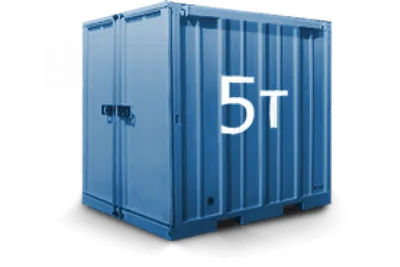 Аренда контейнера 3-5 тонн (5 футов) 1 этаж по низкой цене в Москве в  компании Container-deshevo