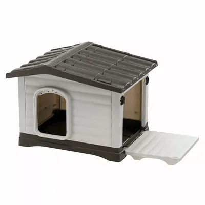 Будка для собаки из дерева, собачья будка Dog Comfort L - 81 х 68 х 62 см  (ID#897463029), цена: 5200 ₴, купить на Prom.ua