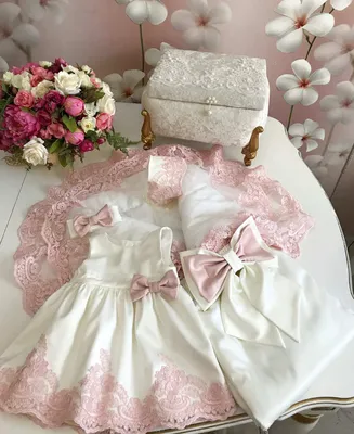 Конверт-одеяло на выписку Принцесса с чепчиком молочный - My luxury baby