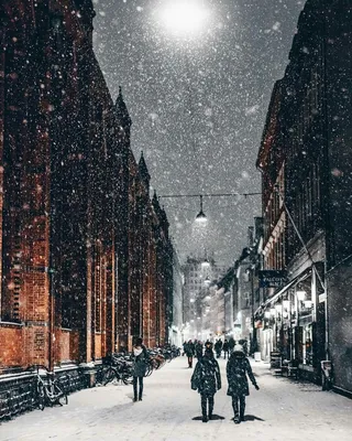 Зимний Копенгаген, Дания | Пикабу