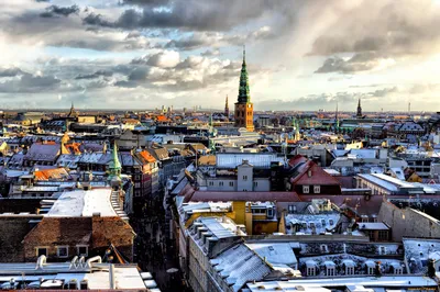 Зима в Копенгагене редакционное стоковое изображение. изображение  насчитывающей зима - 85913374