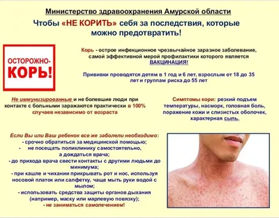 Корь возвращается | Оренбургский областной центр общественного здоровья и  медицинской профилактики