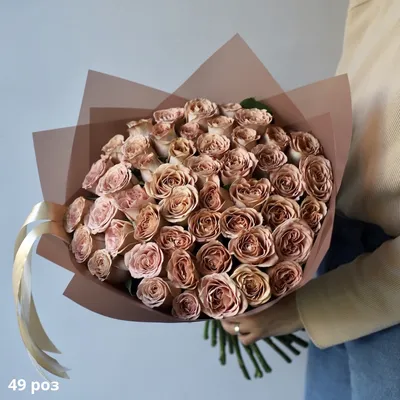 Роза Помароса нежно-розовая 60 см | купить недорого | доставка по Москве и  области