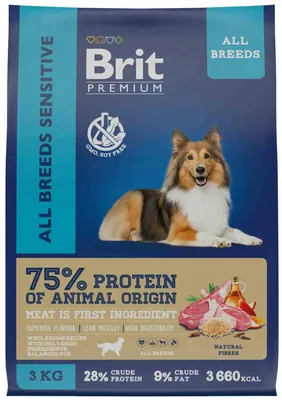 SIRIUS сухой корм для взрослых собак с пробиотиками, Ягненок и рис доставка
