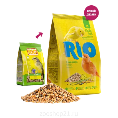 Купить Rio для канареек, 500 г . Корм для птиц в интернет-магазине Zooshop21