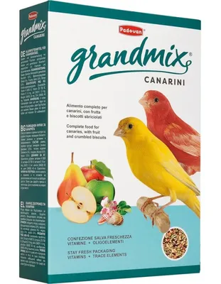 Корм для канареек Padovan GrandMix Canarini основной, купить в  интернет-магазине Филя с быстрой доставкой в Санкт-Петербурге