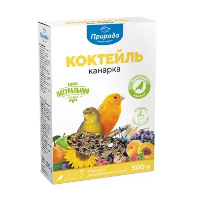 Природа Коктейль Канарейка Корм для попугаев - ZooAlliance.ua