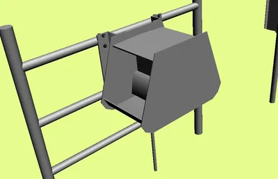 кормушки для коров 3D Модель $7 - .3ds .dwg .max .obj - Free3D
