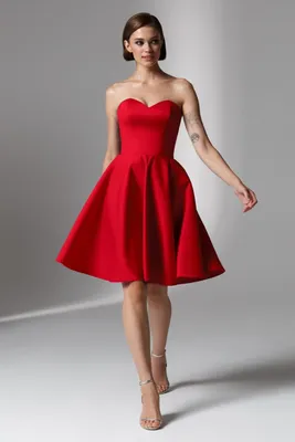 Короткие красные платья фото фотографии